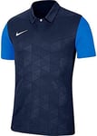Nike Trophy IV Jersey SS Maillot Enfant Midnight Navy/Photo Blue/(White) FR: XL (Taille Fabricant: XL)