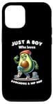 iPhone 14 Just a Boy Who Loves Avocado and Funny Dance Hip Hop For Men Case