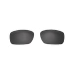 New Walleva Black Polarized Replacement Lenses For Oakley Drop Point Sunglasses
