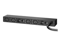 Apc Basic Rack Pdu Ap6032a - Kraftdistributionsenhet (Kan Monteras I Rack) - Ac 200-240 V - Ingång: Iec 60309 32A - Utgångskontakter: 4 (Iec 60320 C19 16A) - 3.65 M Sladd - För P/N: Ar3103sp, Ar3106sp, Srt1000rmxli, Srt1000rmxli-Nc, Srt10rmxlix806,