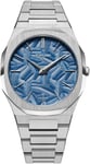 D1 Milano Watch Ultra Thin Olympic Blue