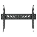 Brateck BRATECK 37''-70'' Fixed wall mount low profile TV bracket. Max load: 50Kgs. VESA support up to: 600x400. Built-in bubble level. Curved display compatible. Colour: Black.