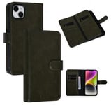 UNIQ Fodral iPhone 14+ (iPhone 14 plus) Multi Wallet 9 Kortfack Mörkgrön