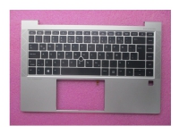 HP - Erstatningstastatur for bærbar PC - med pekepinne, ClickPad - bakbelysning - QWERTY - Islandsk - med toppdeksel - for EliteBook 840 G7 Notebook, 840 G8 Notebook