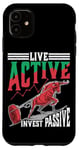 Coque pour iPhone 11 Live Active Invest Passive --