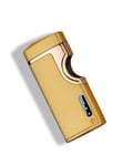 KoowlUK】 Rechargeable Electric Plasma Lighter - Outdoor Windproof Cigarette Lighter - USB Flameless Cigarette Lighter - Infrared induction lighter (Matt Gold)