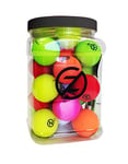 Zero Friction Spectra Golf Ball Super Jar, Multicolor, 1/2 gallon
