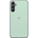 Samsung Galaxy A25 Genomskinligt Skal Enkelt Hjärtat