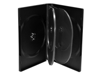 MediaRange BOX16, DVD-fodral, 6 diskar, Svart, Plast, 120 mm, 136 mm