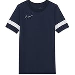 Nike Dri-FIT Academy 21 Maillot Court / Tee-Shirt Enfant - Obsidian Noir/Blanc - Taille L
