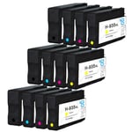 12 Printer Ink Cartridges (Set) to replace HP 934 & 935 XL non-OEM / Compatible
