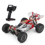 WLKQ Suitable for Any Terrain 1/14 Simulation Model Toy Car 2.4GHz Remote Control Buggy 4WD Off-Road Drift Car 60km/h High Speed Racing Vehicle,Red
