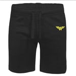 DC Wonder Woman Unisex Jogger Shorts - Black - L