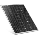 MSW Monokristallin solpanel - 100 W 22.46 V Med bypass-diod