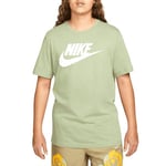 NIKE Men's NSW Icon Futura T-Shirt, Oil, XS