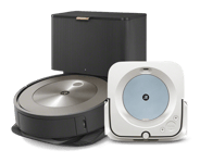 Roomba® j9+ robotstøvsuger & Braava jet® m6 hvid/blå Bundle