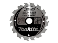 Makita Specialized - Cirkelsågblad - för trä - 136 mm - 16 tänder
