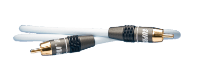 SUPRA 1001904653 Bildkablage Cinch, analoga med RCA kontakter 2 m