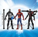 MARVEL Spider-Man Titan Hero Series, with Blast Gear Venom & Miles Morales