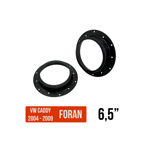 Høyttaleradaptere - foran 6.5" , VW Caddy 2004 - 2009