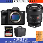 Sony A7S III + FE 24mm F1.4 GM + SanDisk 128GB Extreme PRO UHS-II SDXC 300 MB/s + Sac + Guide PDF ""20 TECHNIQUES POUR RÉUSSIR VOS PHOTOS
