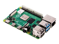 Raspberry Pi 4 Model B - Dator med ett kort - Broadcom BCM2711 / 1.5 GHz - RAM 8 GB - 802.11a/b/g/n/ac, Bluetooth 5.0