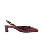 Alohas Lindy Bliss Burgundy Leather Pumps Röd