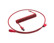 CableMod Pro Coiled Cable USB A to USB Type C, Republic Red - 150cm