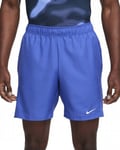 Nike Court dri-Fit Victory Shorts 7 tum Blue Mens (Storlek: S)
