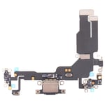iPhone 15 Original Ladeport Flex Kabel - Sort