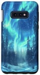 Galaxy S10e Aurora Borealis Hiking Outdoor Hunting Forest Case