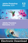 Adobe Photoshop 2024 & Premiere Elements 2024 - PC Windows
