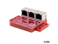 Switch Poe Atte Xpoe-3-11A 3-Port 10/100 Mbps Rød