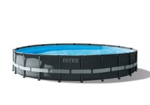 Intex Piscine tubulaire ronde Ultra XTR - Diamètre 610 cm Hauteur 122