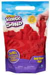 Kinetic Sand, 907 g de sable de jeu rouge, jouets sensoriels malléables pour enfants, sac à fermeture hermétique, à partir de 3 ans