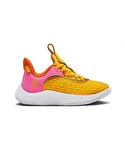 Under Armour Childrens Unisex Sesame Street x Curry Flow 9 PS Kids Yellow Trainers - Size UK 1.5