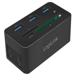 LogiLink Mini Docking Station USB-C til PC/Mac - 10i1