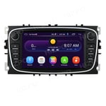Android 10 OS 7 Inch 2 Din Car Radio Moniceiver GPS Bluetooth Navigation for Ford C-Max/Connect/Fiesta/Focus/Fusion/Galaxy/Kuga S-Max/Transit/Mondeo (Black)