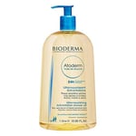 Bioderma Atoderm Body Wash Family (Women, Men and Kids) Moisturizing and Cleansing Shower Oil for Very Dry Sensitive Skin, 33.80 Fl Oz 1 Liter