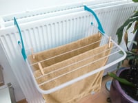 Hanging Radiator And Balcony Drying Rack Clothes Airer Rack 5.5m Space