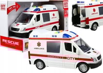 Ambulans Bil Ambulans Effekter Spel Ljus Lean Leksaker