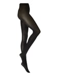 Olivia Premium Tights Designers Pantyhose & Leggings Black Swedish Stockings