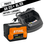 STIHL Stihl Batteri AK 20 + Laddare AL 101