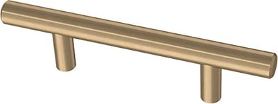 Franklin Brass Barre Poignée d'armoire de 7,6 cm, Acier, Champagne Bronze, 3" (76mm), 10-Pack