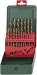 Metabo 627157000 HSS-Co Twist Drills, 0 V, Green, Set of 19 Piece