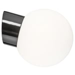 Ifö Electric 6045-800-16 Väggarmatur matt, sned, IP54, LED Svart