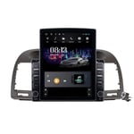QBWZ Autoradio Android 9.0, Radio pour Toyota Camry 2000-2005 Navigation GPS 9.7 Pouces écran Vertical MP5 Lecteur multimédia récepteur vidéo avec 4G WiFi DSP Mirrorlink