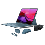 Lenovo Yoga Tab Plus 16GB 256GB Wifi - Tidal Teal + Charging Adaptor, Yoga Pro Mouse & Yoga Ear Buds Tidal Teal Qualcomm® Snapdragon 8 Gen 3-processor 3,30 GHz , Android 15 or Later, 256 GB UFS 4.0