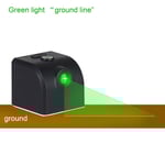 Niveau Laser puissant Mini lignes transversales horizontales et verticales ligne de localisation de niveau Laser Portable Super vert pour Charge USB bricolage - Type GreenGround 1PC