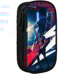 #7 Mbappe #10 Stor kapacitet pennfodral för kontor College Stor förvaring Hög kapacitet Väska Påse Hållare Box Makeup Väska BD-0033-WELLNGS style7